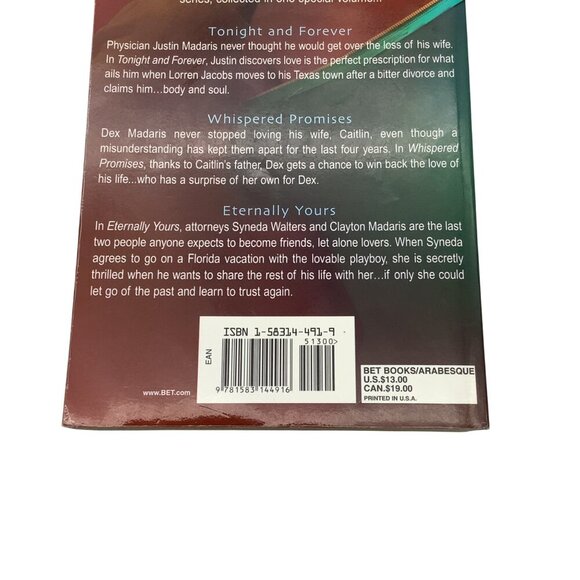 Madaris Saga By Brenda Jackson Collectors Series Paperback 3-In-1 Romance Novel - Picture 7 of 12